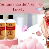 Nước tắm thảo dược em bé