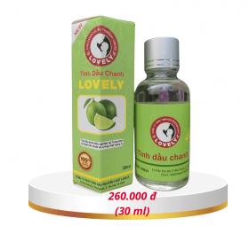 TINH DẦU HƯƠNG CHANH LOVELY 30ML