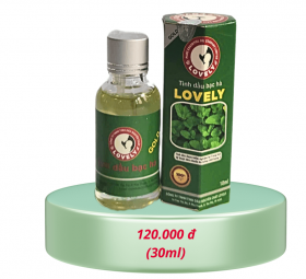 TINH DẦU BẠC HÀ LOVELY 30ML