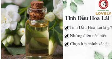 Tinh Dầu Hoa Lài Là Gì? Những Điều Nên Biết