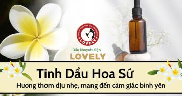 Tinh Dầu Hoa Sứ – Hương Thiên Nhiên Thanh Nhã