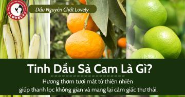 Những Điều Cần Biết Về Tinh Dầu Sả Cam