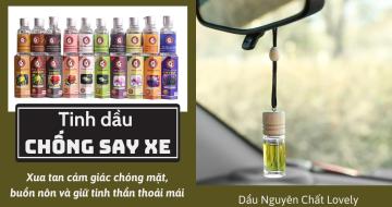 Những Loại Tinh Dầu Chống Say Xe
