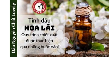 Quy Trình Sản Xuất Tinh Dầu Hoa Lài