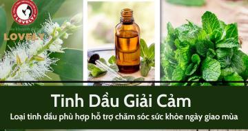 Tinh Dầu Giải Cảm – Giải Pháp Chăm Sóc Sức Khỏe Ngày Giao Mùa