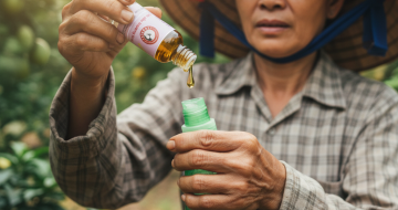 Tinh Dầu Bưởi Lovely Vườn Sạch Sâu, Hương Thơm Dịu