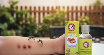 Tinh Dầu Nghệ Lovely Tư Nhiên Diệt Muỗi An Toàn 