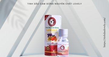 TINH DẦU CAM GỪNG LOVELY: BÍ QUYẾT CỦA GIA ĐÌNH CÓ THÚ CƯNG