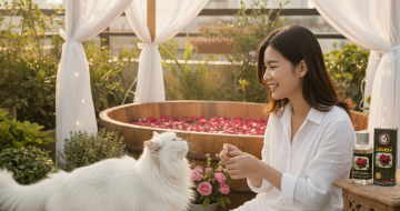 Tinh Dầu Hoa Hồng Lovely - Khử Mùi & Spa Thư Giãn Cho Thú Cưng