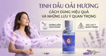 C&aacute;ch Sử Dụng Tinh Dầu Oải Hương Lovely Gi&uacute;p Ngủ Ngon V&agrave; Massage Da