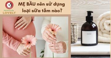 Sữa Tắm Thảo Dược Dành Cho Mẹ Bầu 