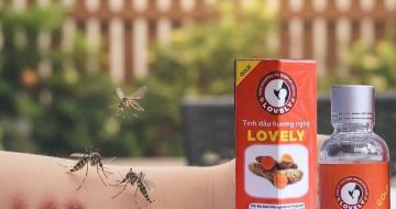 Tinh Dầu Nghệ Lovely Tự Nhi&ecirc;n - Diệt Muỗi An To&agrave;n Cho Gia Đ&igrave;nh