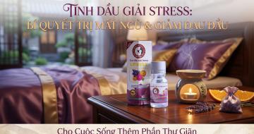 Tinh Dầu Giải Stress: Mẹo Trị Mất Ngủ & Giảm &Aacute;p Lực Đầu