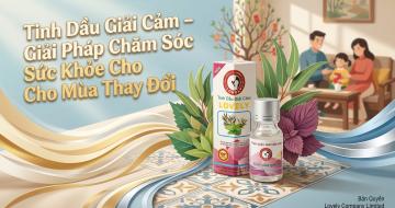 Tinh Dầu Giải Cảm &ndash; Giải Ph&aacute;p Chăm S&oacute;c Sức Khỏe Ng&agrave;y Giao M&ugrave;a
