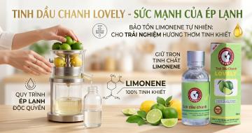 Tinh Dầu Hương Chanh: Quy Tr&igrave;nh &Eacute;p Lạnh Giữ Trọn Limonene Nguy&ecirc;n Chất