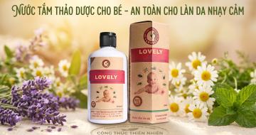 Nước Tắm Thảo Dược Cho B&eacute; - An To&agrave;n Cho L&agrave;n Da Nhạy Cảm
