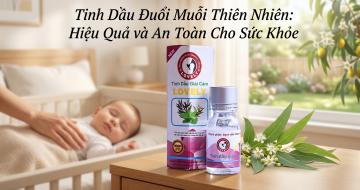 Tinh Dầu Đuổi Muỗi Thi&ecirc;n Nhi&ecirc;n Hiệu Quả, An To&agrave;n Cho Sức Khỏe