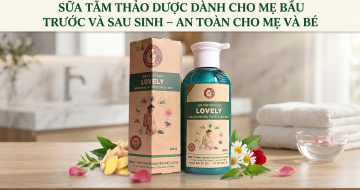 Sữa Tắm Thảo Dược Cho Mẹ Bầu & Sau Sinh &ndash; An To&agrave;n Cho Mẹ V&agrave; B&eacute;