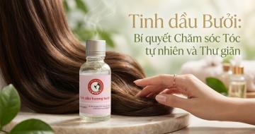 Tinh Dầu Hương Bưởi Lovely Gi&uacute;p K&iacute;ch Th&iacute;ch Mọc T&oacute;c V&agrave; Giảm Stress