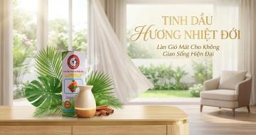 Tinh Dầu Hương Nhiệt Đới: Mẹo Khử M&ugrave;i Ph&ograve;ng & Giảm Stress