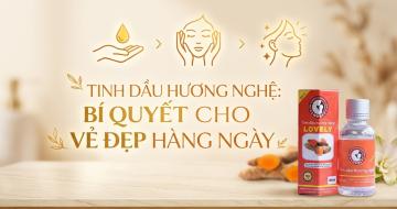 Tinh Dầu Nghệ - C&ocirc;ng Dụng Trị Mụn Th&acirc;m, N&aacute;m Da V&agrave; Chống L&atilde;o H&oacute;a