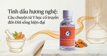 Tinh Dầu Nghệ Trị Th&acirc;m Sẹo Gi&uacute;p L&agrave;m S&aacute;ng Da V&agrave; Mờ N&aacute;m Nhanh Ch&oacute;ng