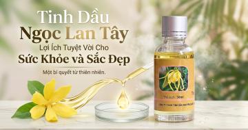 Tinh Dầu Ngọc Lan T&acirc;y Lovely Gi&uacute;p Ngủ Ngon V&agrave; C&acirc;n Bằng Nội Tiết Tố