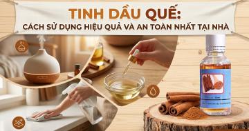 C&aacute;ch Sử Dụng Tinh Dầu Quế Để Ng&acirc;m Ch&acirc;n Giảm Đau Khớp V&agrave; Đuổi Muỗi