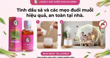 C&aacute;ch Sử Dụng Tinh Dầu Sả Để Đuổi Muỗi Hiệu Quả V&agrave; An To&agrave;n Cho B&eacute;