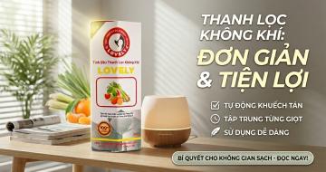 Tinh Dầu Thanh Lọc Kh&ocirc;ng Kh&iacute;: Giải Ph&aacute;p Thanh Lọc Cho Kh&ocirc;ng Gian Sống