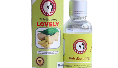 TINH DẦU GỪNG LOVELY | THƯ GI&Atilde;N CƠ THỂ, GIẢM ĐAU NHỨC HIỆU QUẢ