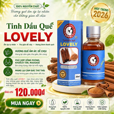 TINH DẦU QUẾ LOVELY