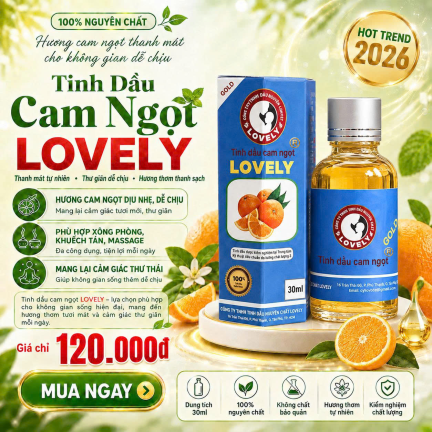 TINH DẦU CAM NGỌT LOVELY 