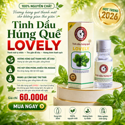 TINH DẦU H&Uacute;NG QUẾ (10ML) NEW