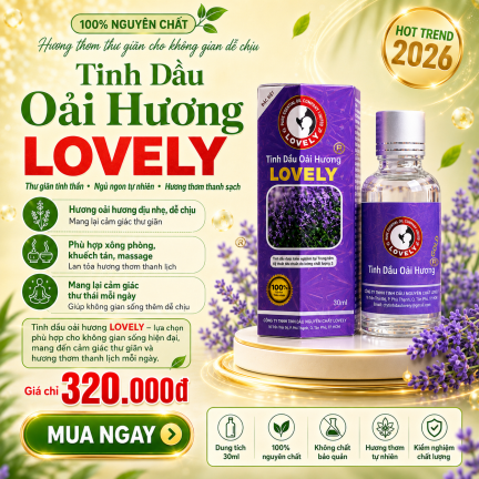 TINH DẦU OẢI HƯƠNG LOVELY