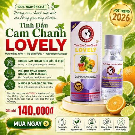 TINH DẦU CAM CHANH LOVELY