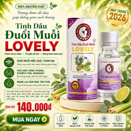 TINH DẦU ĐUỔI MUỖI LOVELY