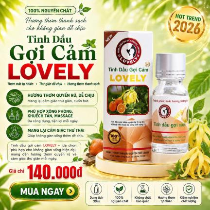 TINH DẦU GỢI CẢM LOVELY