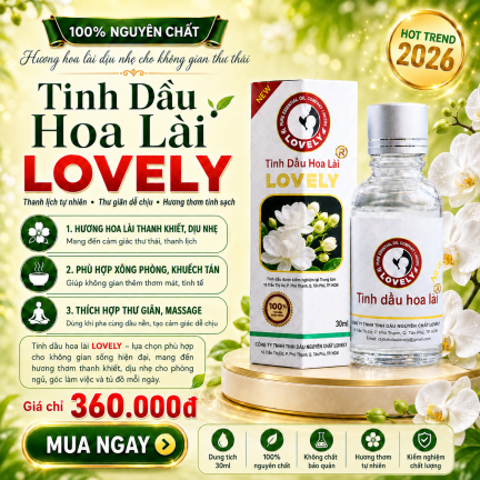 TINH DẦU HOA L&Agrave;I LOVELY 