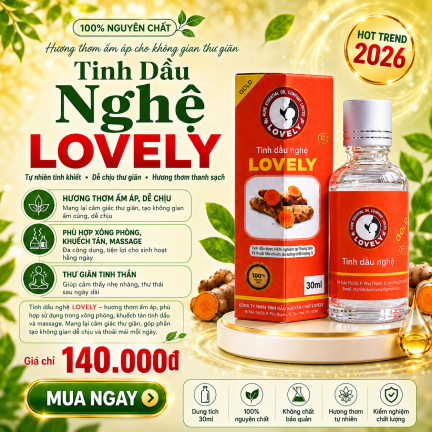 TINH DẦU NGHỆ LOVELY 