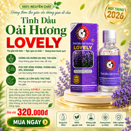 TINH DẦU OẢI HƯƠNG LOVELY