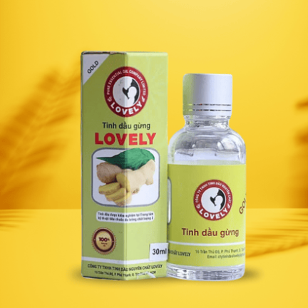 TINH DẦU GỪNG LOVELY (30ML)