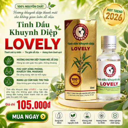 TINH DẦU KHUYNH DIỆP LOVELY
