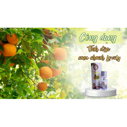 TINH DẦU CAM CHANH (10ML) NEW