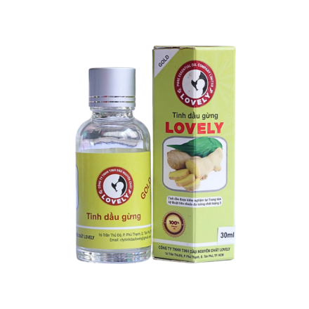 TINH DẦU GỪNG LOVELY (30ML)
