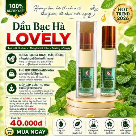DẦU BẠC H&Agrave; BI LĂN LOVELY 