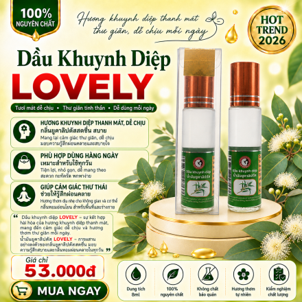 DẦU KHUYNH DIỆP BI LĂN LOVELY 
