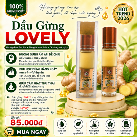 DẦU GỪNG BI LĂN LOVELY 