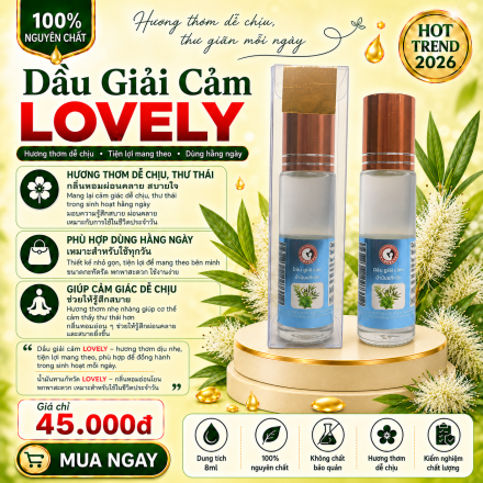 DẦU GIẢI CẢM BI LĂN LOVELY 