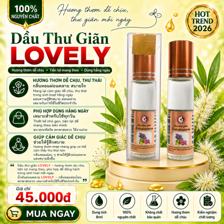 DẦU THƯ GI&Atilde;N BI LĂN LOVELY